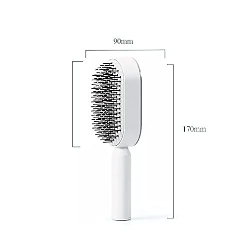 LuxeGlow™ Self Cleaning Hair Brush For Women